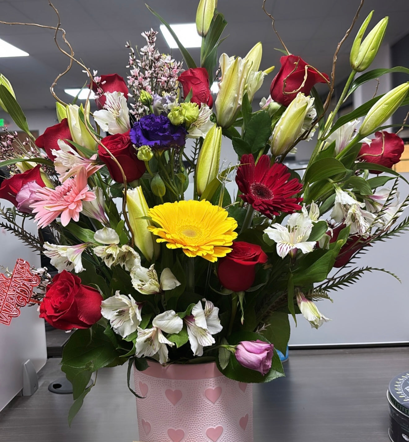Forever Yours Heart Vase
